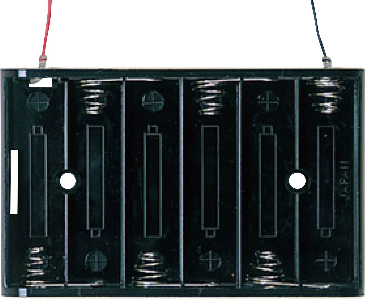 Батарейний відсік Takachi MP36, 6 кабелів типу АА (Д x Ш x В), 91 x 56 x 16 мм