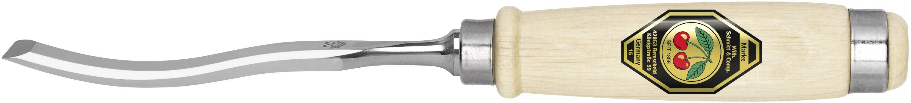 S-подібний паз з грабовою ручкою Kirschen 1051020 Kirschen 1051020