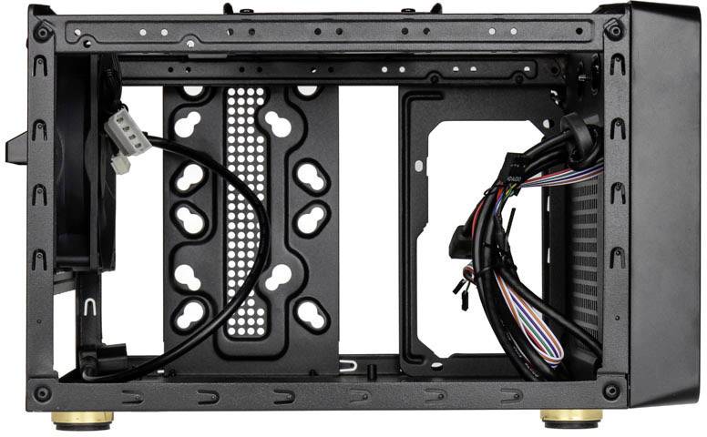 Корпус для настільного комп'ютера Kolink SATELLITE MINI-ITX чорний, RGB з пиловим фільтром