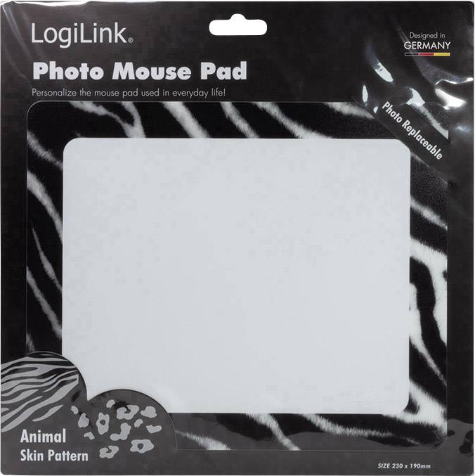 LogiLink ID0168 Podkładka pod mysz czarny, biały-2