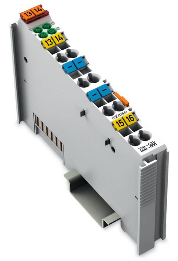 WAGO 750-531/000-800 4-kanałowy moduł wyjść dwustanowych