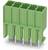 Zielony 5-stykowy złącz z metalowymi pinami, powszechnie stosowany w zastosowaniach elektronicznych.