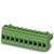 Zielony, wielobiegunowy złącze z ośmioma stykami, często stosowane w obwodach elektrycznych.