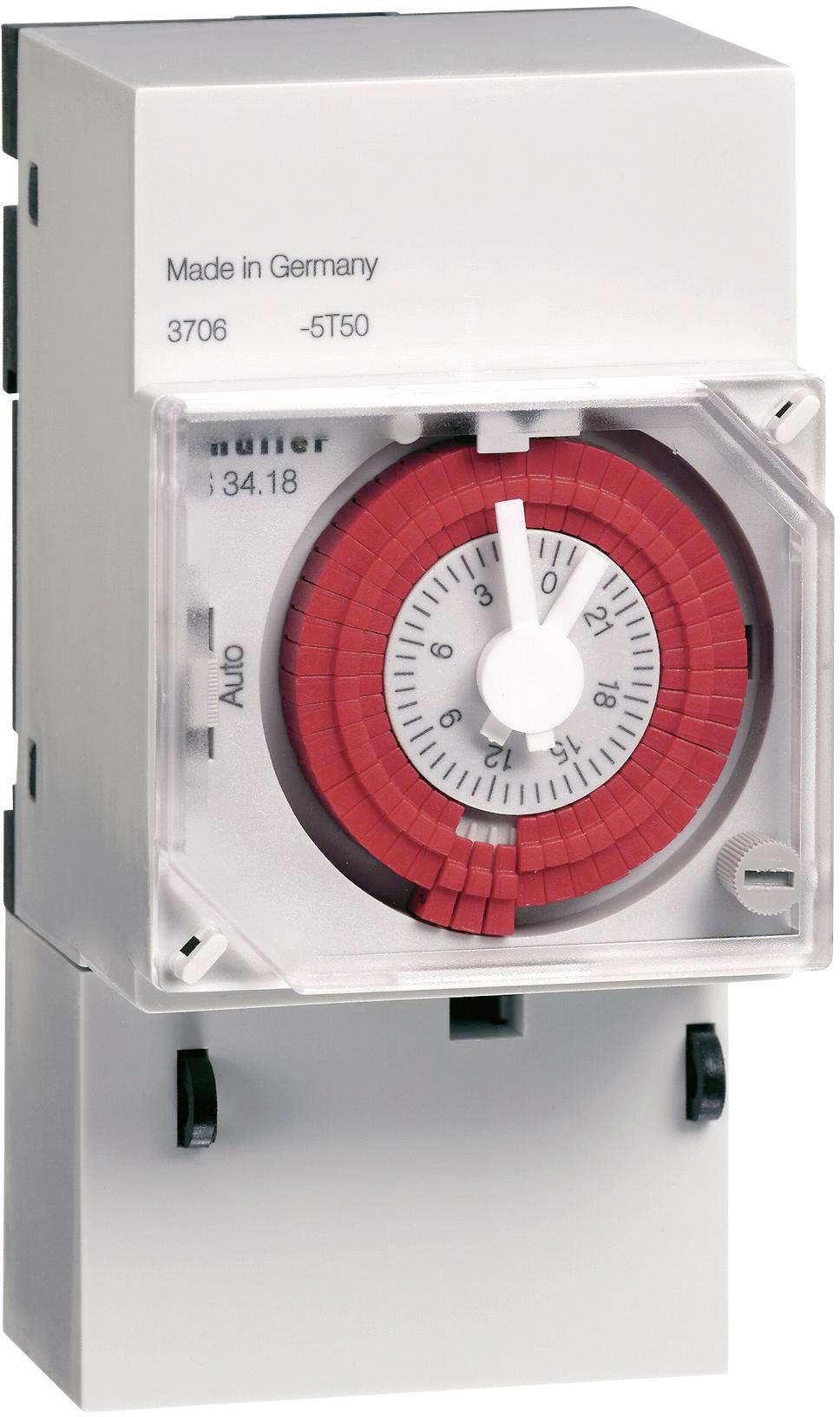 Реле часу Müller 22254 для DIN-рейки VS 30.18 12-24 В та DC 24-48 В 50-60 Гц, аналогове, 1 канал