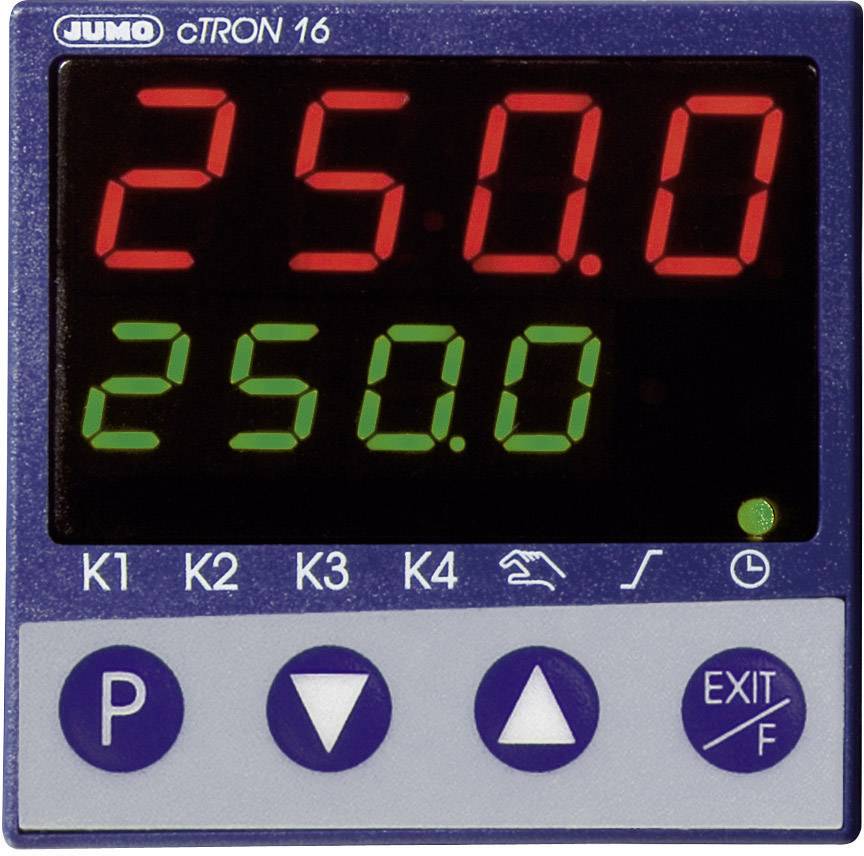 Termostat Pid Jumo Ctron16 L J U T K E N S R B C D Pt100 Pt1000 Kty11 6 Przekaznik 3 A Tranzystorowe D Zamow W Conrad Pl