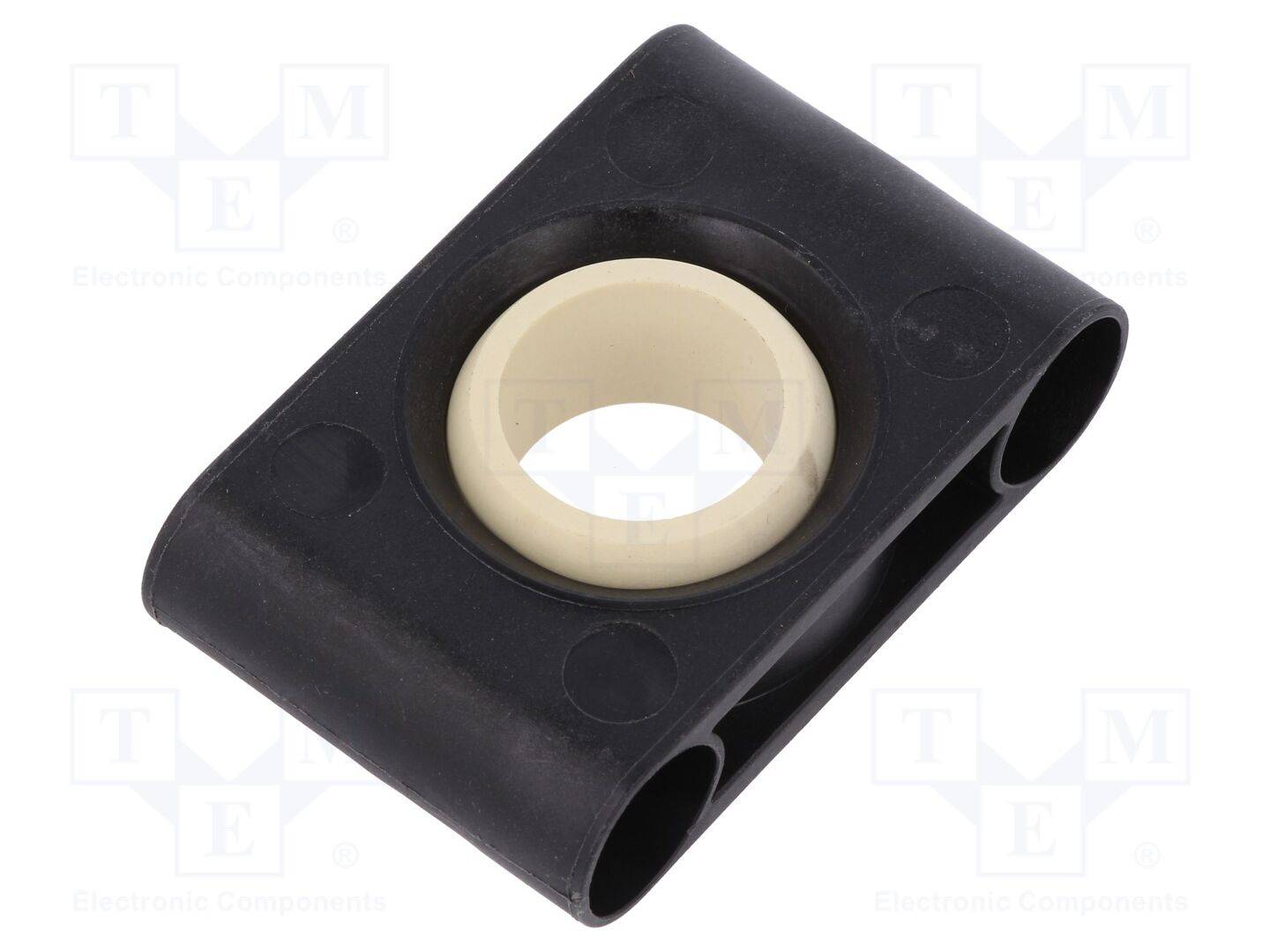 Łożysko ślizgowe stojakowe igus ESTM-12 Średnica otworu 12 mm Dystans otworów 28 mm