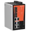 Weidmüller Switch sieciowy, managed, Fast Ethernet, Liczba portów: 6x RJ45, 2 * SC jednomodowy, IP 30, 0 °C...+60 °C 1241090000 Ilość portów Ethernet 6