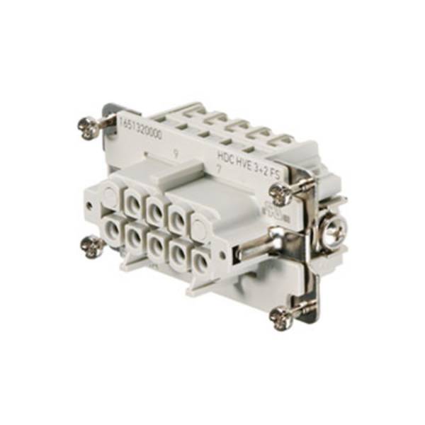 Weidmüller HDC HVE 3+2 FS 1651320000 Wkładka złącza żeńskiego 1 szt.