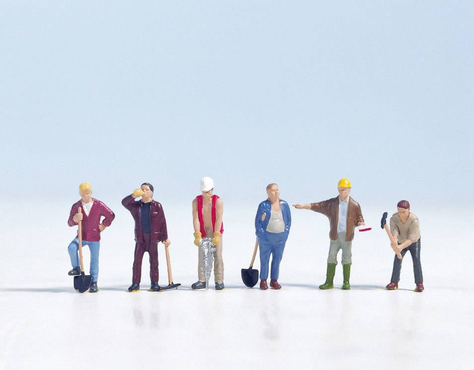 Фігурки будівельників, NOCH, масштаб H0