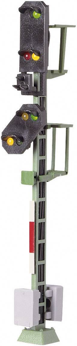 Світловий семафор Viessmann 4015A з в'їзним сигналом, залізниця DB, масштаб H0, готовий до складання