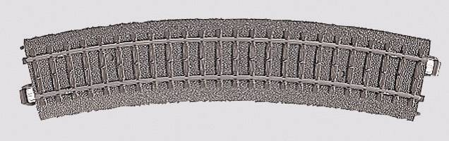 Крива рейка Marklin 24224 C, 2,3 x 437,5 мм, 24,3°, шкала H0, 6 шт.