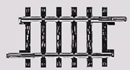 Пряма колія Marklin 2202, 45 мм, масштаб H0, 10 шт.