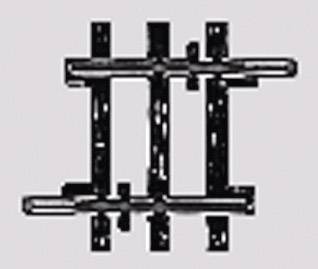 Пряма колія Marklin 2204, 22,5 мм, масштаб H0, 10 шт.