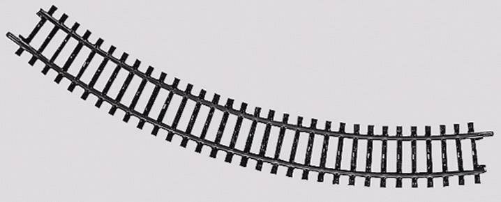 Вигнута колія Marklin 2210, 295,4 мм, 45°, масштаб H0, 10 шт.