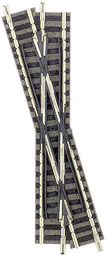 Лівий колійний перехід Fleischmann 9162, 111 мм, 15°, масштаб N