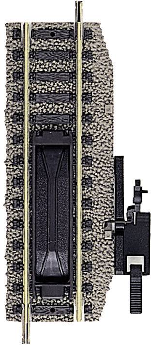 Пряма колія з ручним розчіпником Fleischmann 6111, 100 мм, масштаб H0