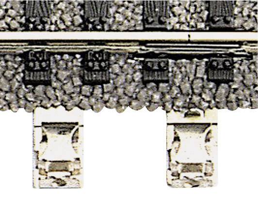Роз'єм Fleischmann 6430 для рейок, 2-контактний, масштаб H0
