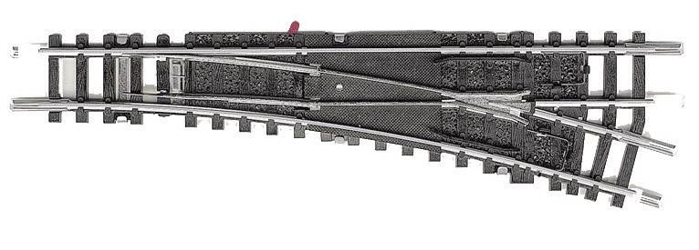 Перемикач Minitrix T14939 H 15°, правий H, шкала N