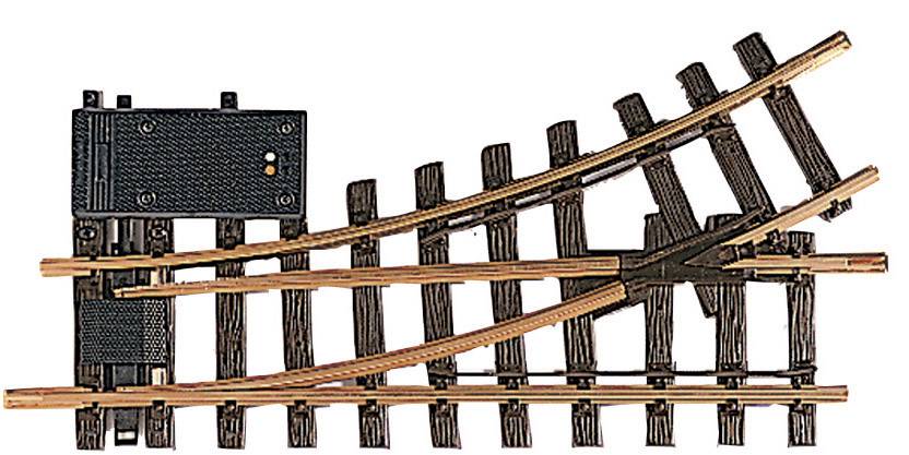 Лівий поворотний кулак LGB 12150, 300 x 645 мм, 30°, з електронним керуванням, масштаб IIm