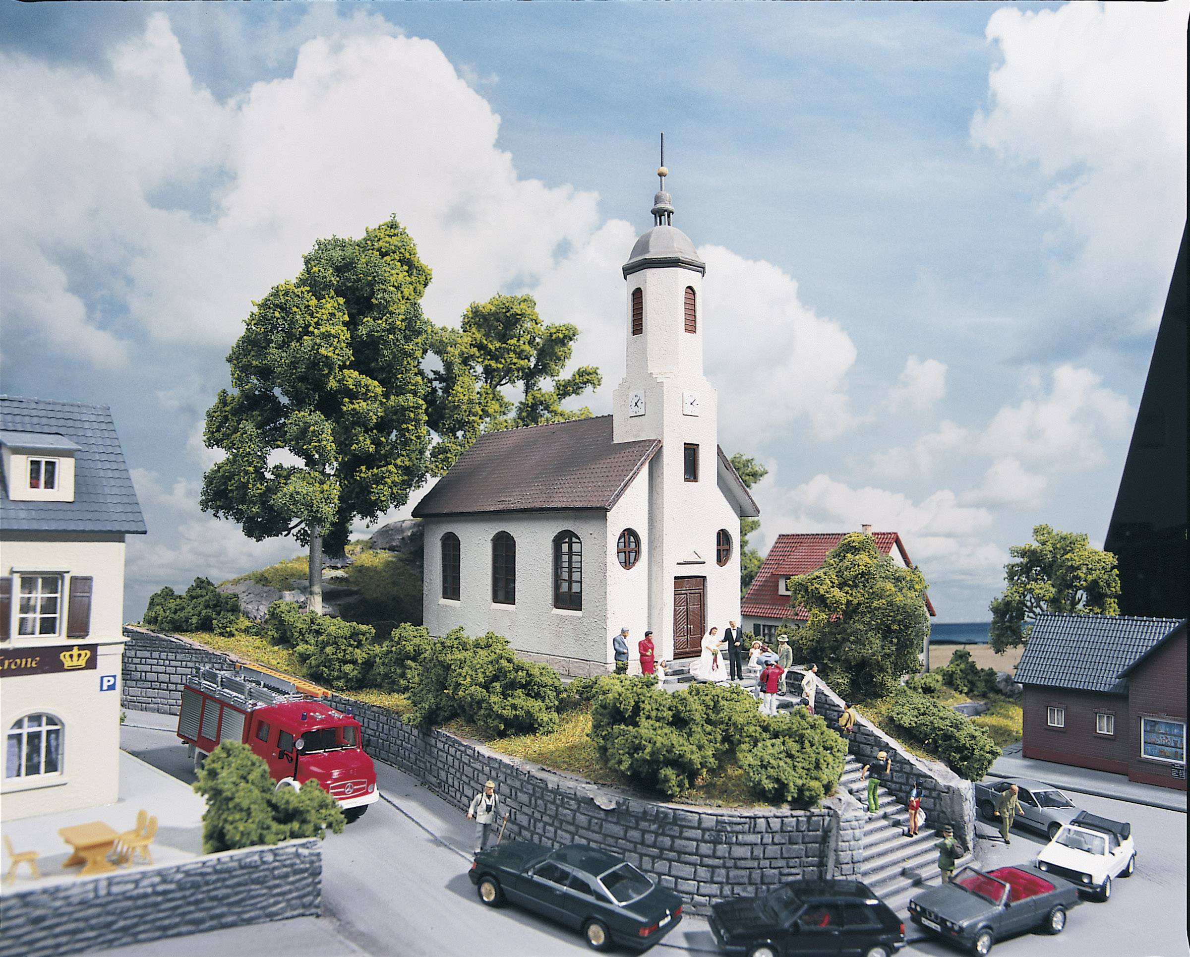 Сільська церква Святого Луки, Піко 61825, масштаб H0