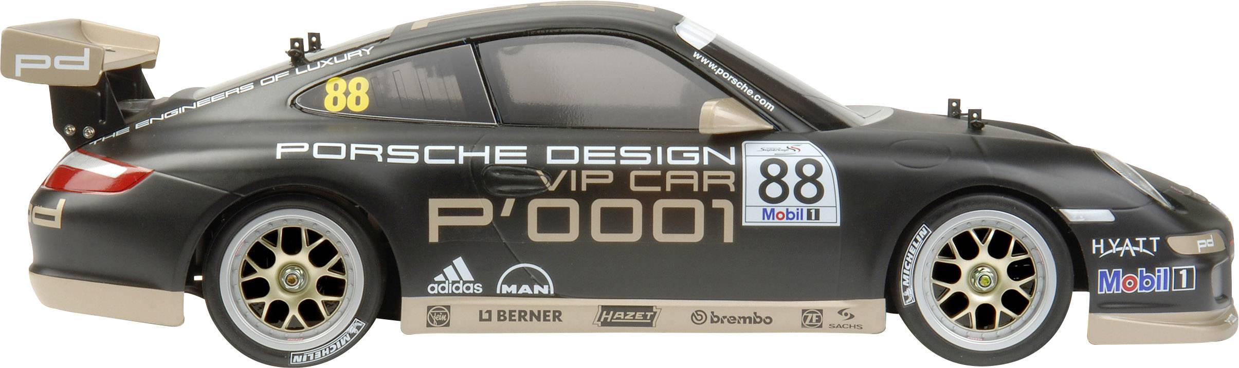 Model samochodu RC Tamiya Porsche 911 GT3 Cup VIP 2007, 1
