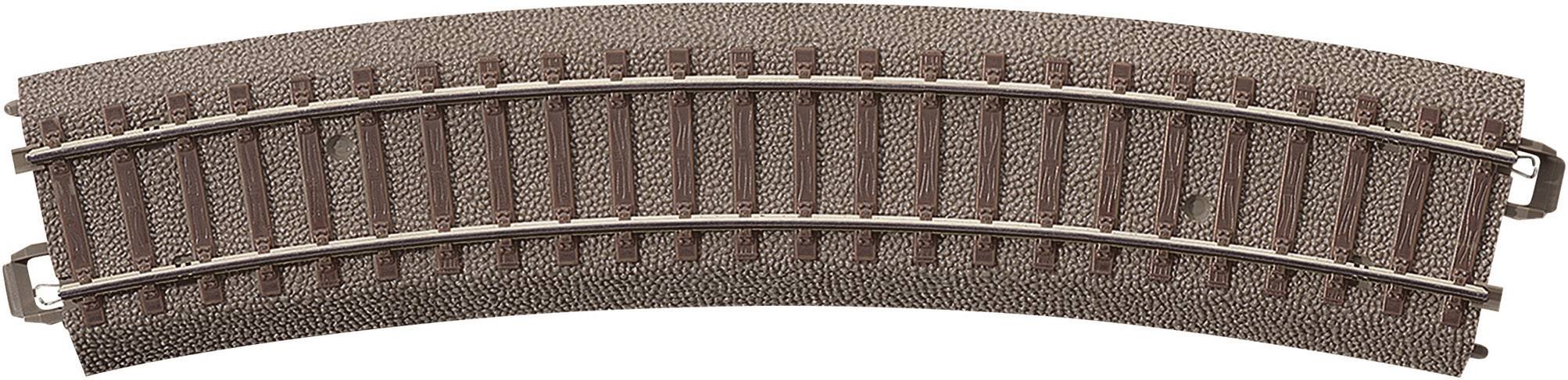 Рейки TRIX масштабу H0, 62224, тип C, криві, R2, 24,3°, 437,5 мм, 6 шт.