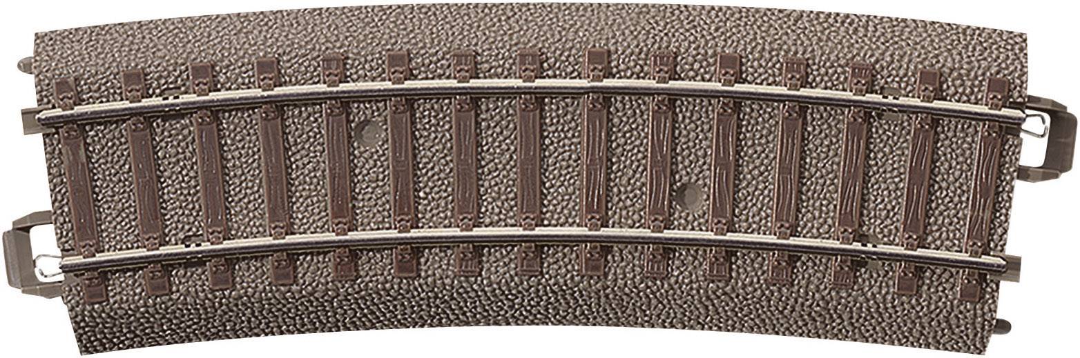 Рейки TRIX масштабу H0, 62215, тип C, криві, R2, 15°, 437,5 мм, 6 шт.