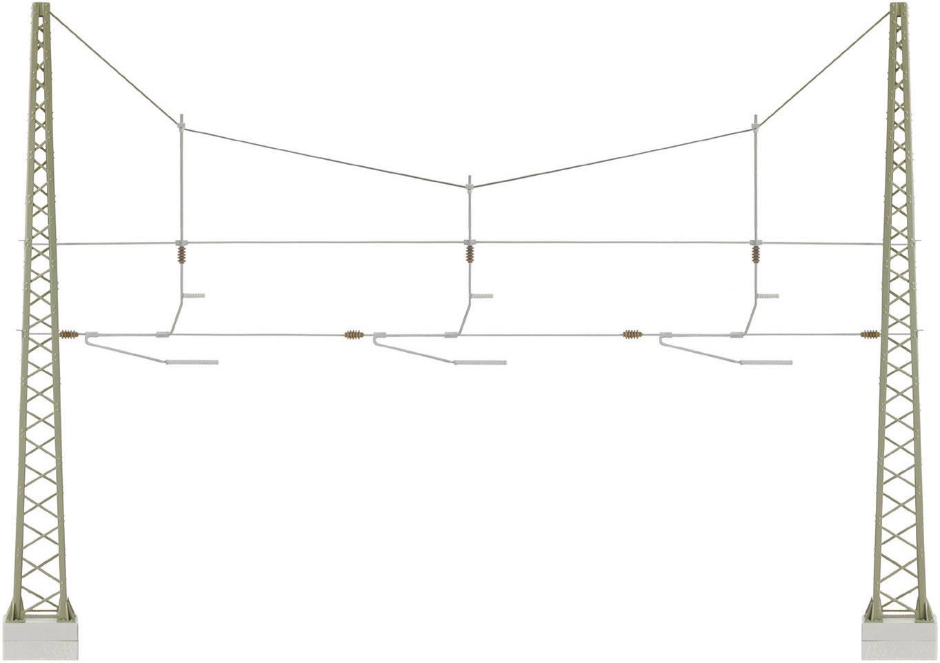 Потрійні ворота Viessmann, масштаб H0