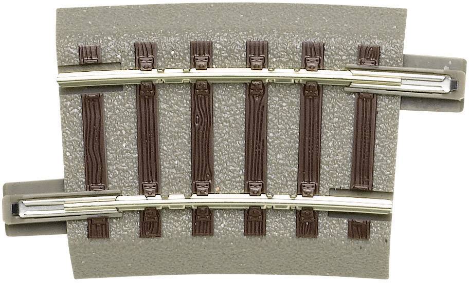 Рейки Roco GeoLINE масштабу H0, 61129, вигин R2, 7,5°, 6 шт.