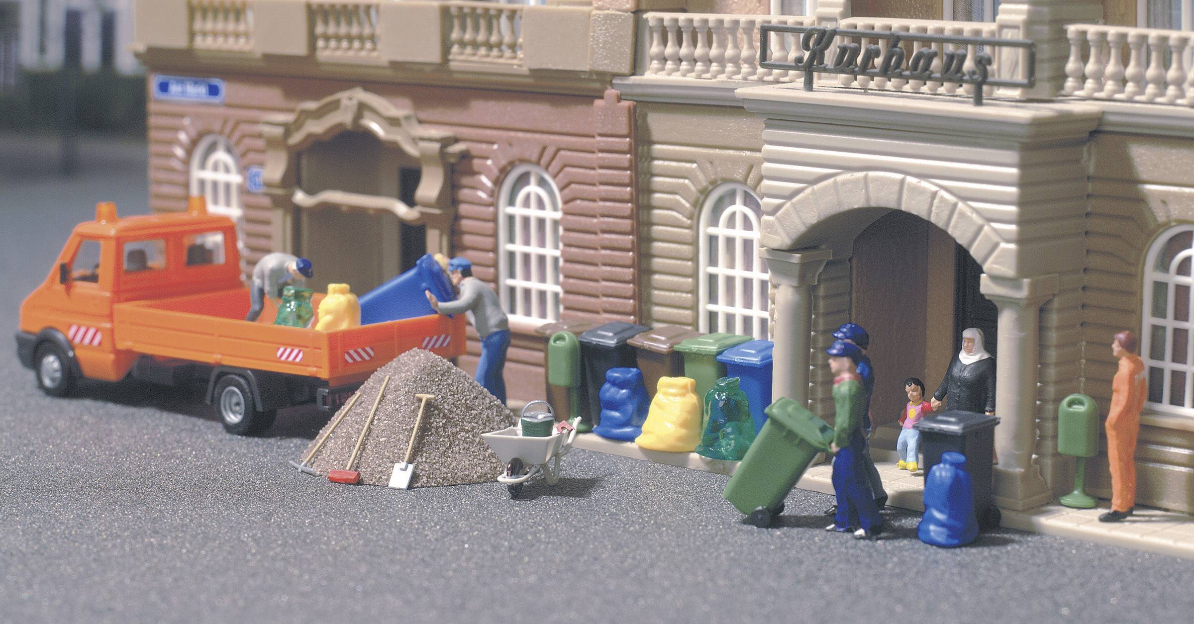 Фігури сміттєвоза масштабу H0, BU