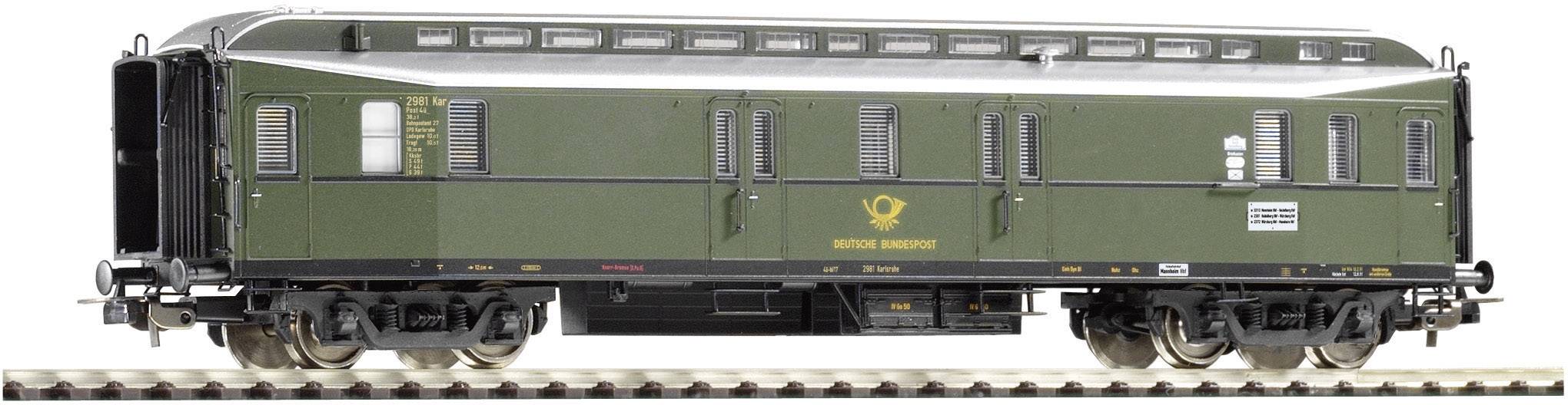 Piko H0 53325 Wagon pocztowy w taborze DBP, w skali H0.