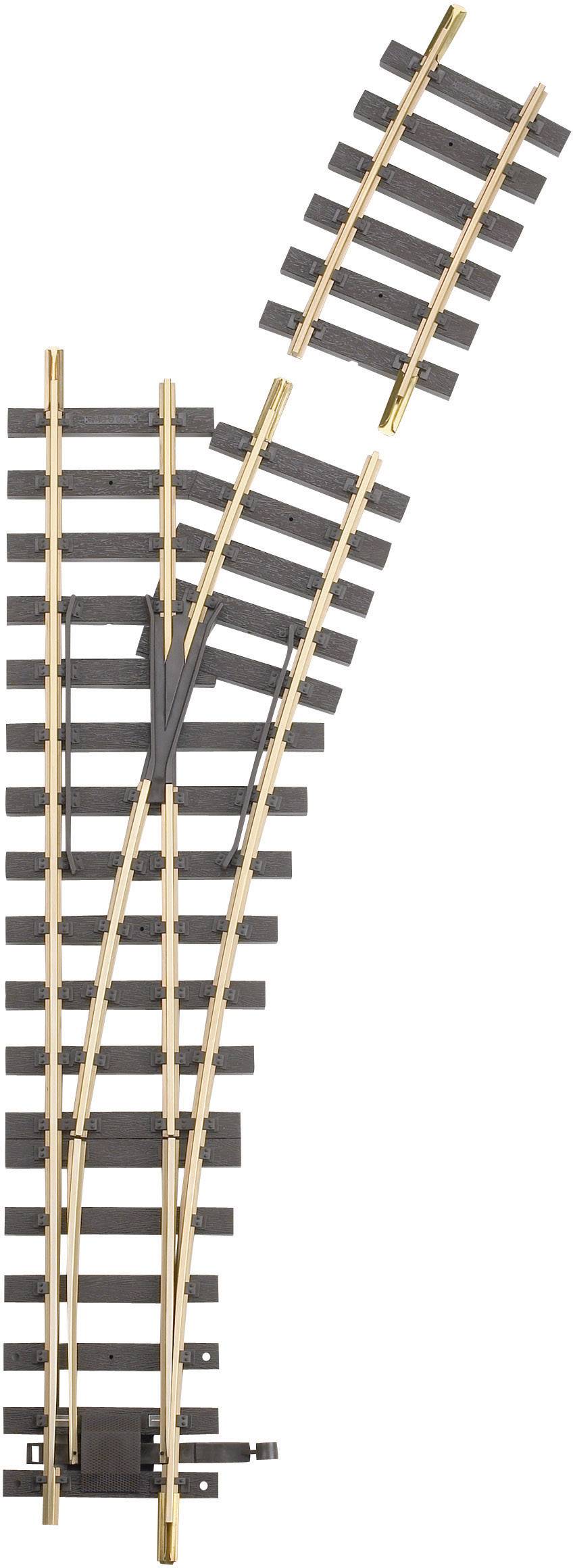 Трек Piko WRR5, 35223, правий стрілочний перемикач, кут 22,5°, шкала G