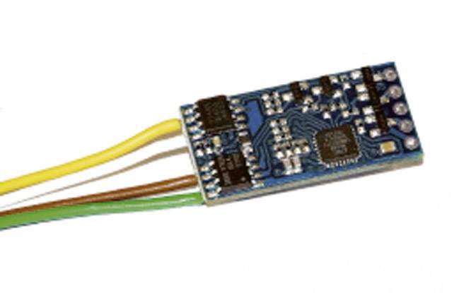 Декодер локомотива Massoth Emotion M DCC, 22 x 12,5 x 5 мм (масштаб G)