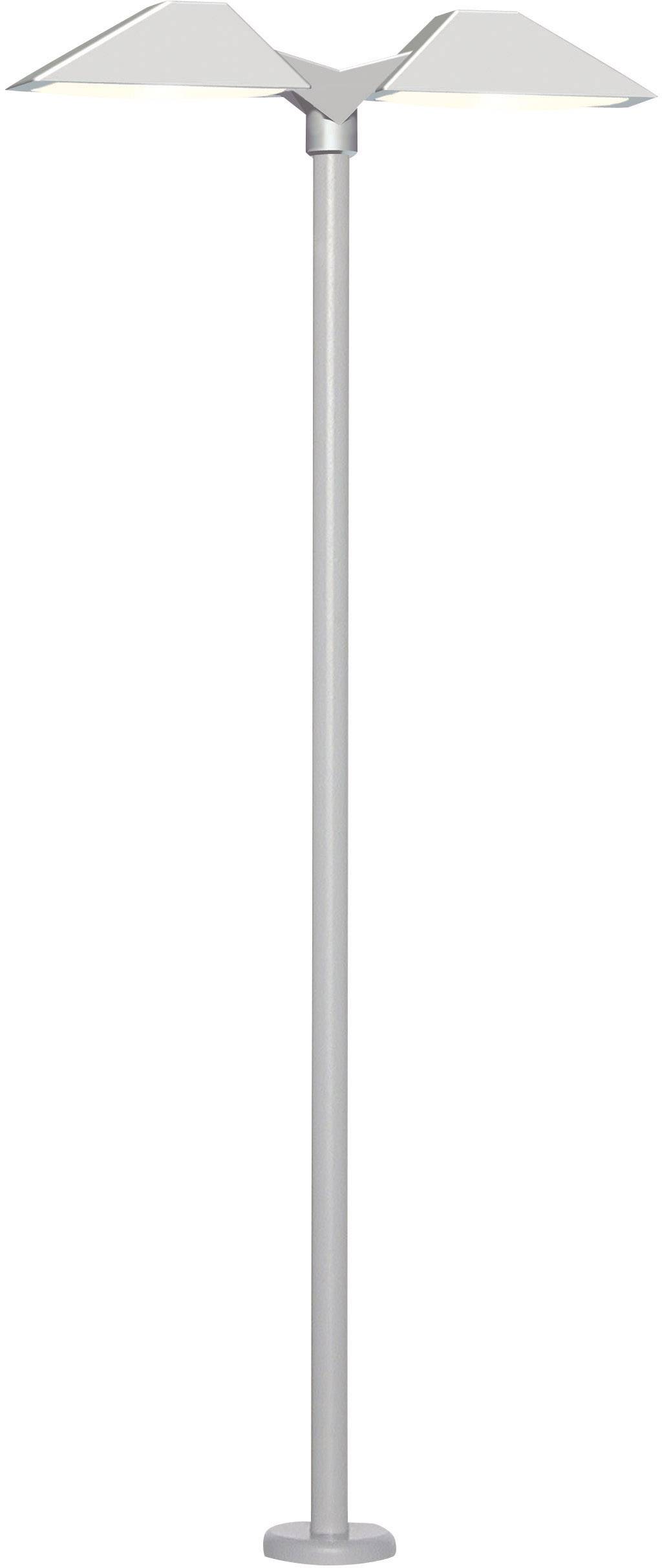 Лампа освітлення платформи, Viessmann 6484, світлодіодна, подвійна, 12 - 16 В постійного/змінного струму, шкала N