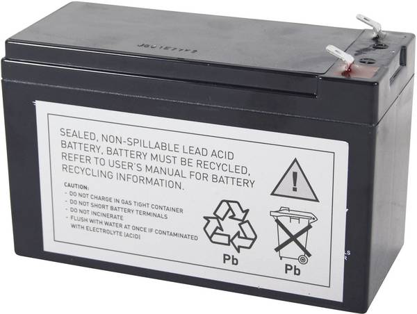 Akumulator kwasowo-ołowiowy Conrad Energy RBC2, do UPS