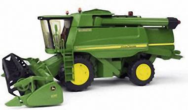 Зернозбиральний комбайн John Deere T670i, готовий до використання, сільськогосподарська модель