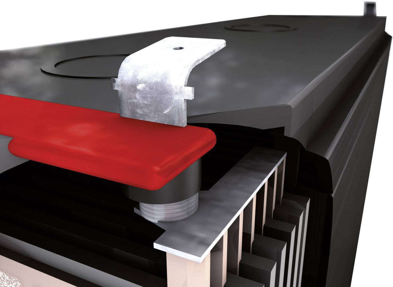 Akumulator ołowiowy Panasonic Longlife LC-P1224APG, AGM, 12 V, 24 Ah-6