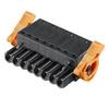 Weidmüller 1014360000 Obudowa złącza pin żeńskiego na kabel BLF 5.08HC/24/180LR SN BK BX, wire-to-board, piny: 24, 18.5 A, 12 szt.