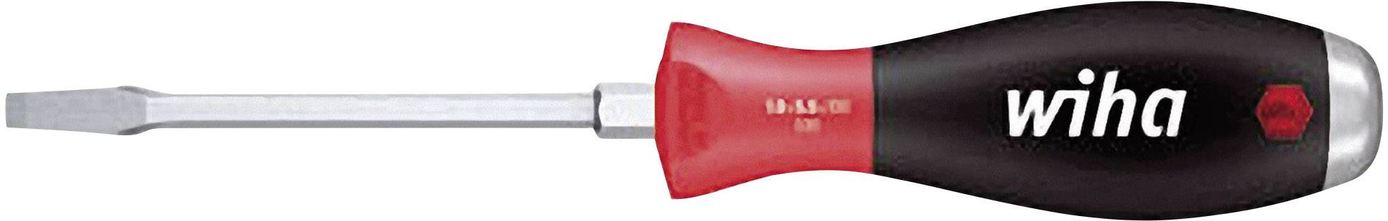 Шлицьова викрутка Wiha, сталь, 6,5x1,2x125 мм, 6k-K SoftFinish 03226, ширина леза: 6,5 мм, довжина наконечника: 125 мм