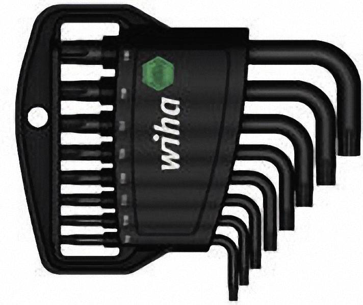 Набір Г-подібних ключів Wiha TORX Classic 363 H8 з внутрішнім TORX, T 9, T 10, T 15, T 20, T 25, T 27, T 30, T 40, 8 предм.