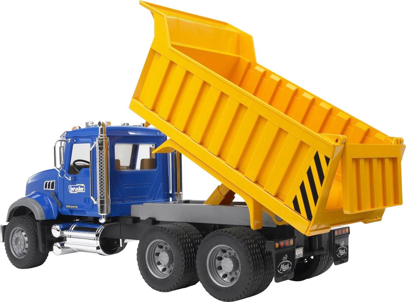 Модель комерційного автомобіля Bruder Mack, готова до використання