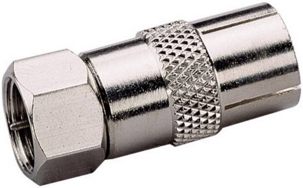 Adapter F-coax TRU COMPONENTS TC-2520006 srebrny