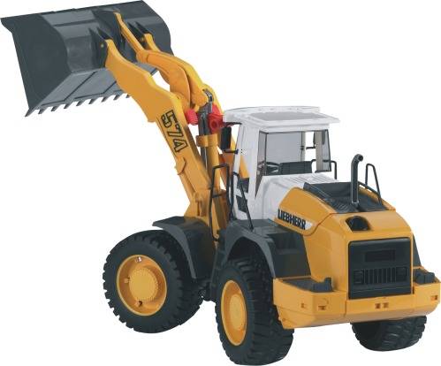 Модель будівельної машини Bruder Liebherr L574 Колісний навантажувач Готова модель будівельної машини