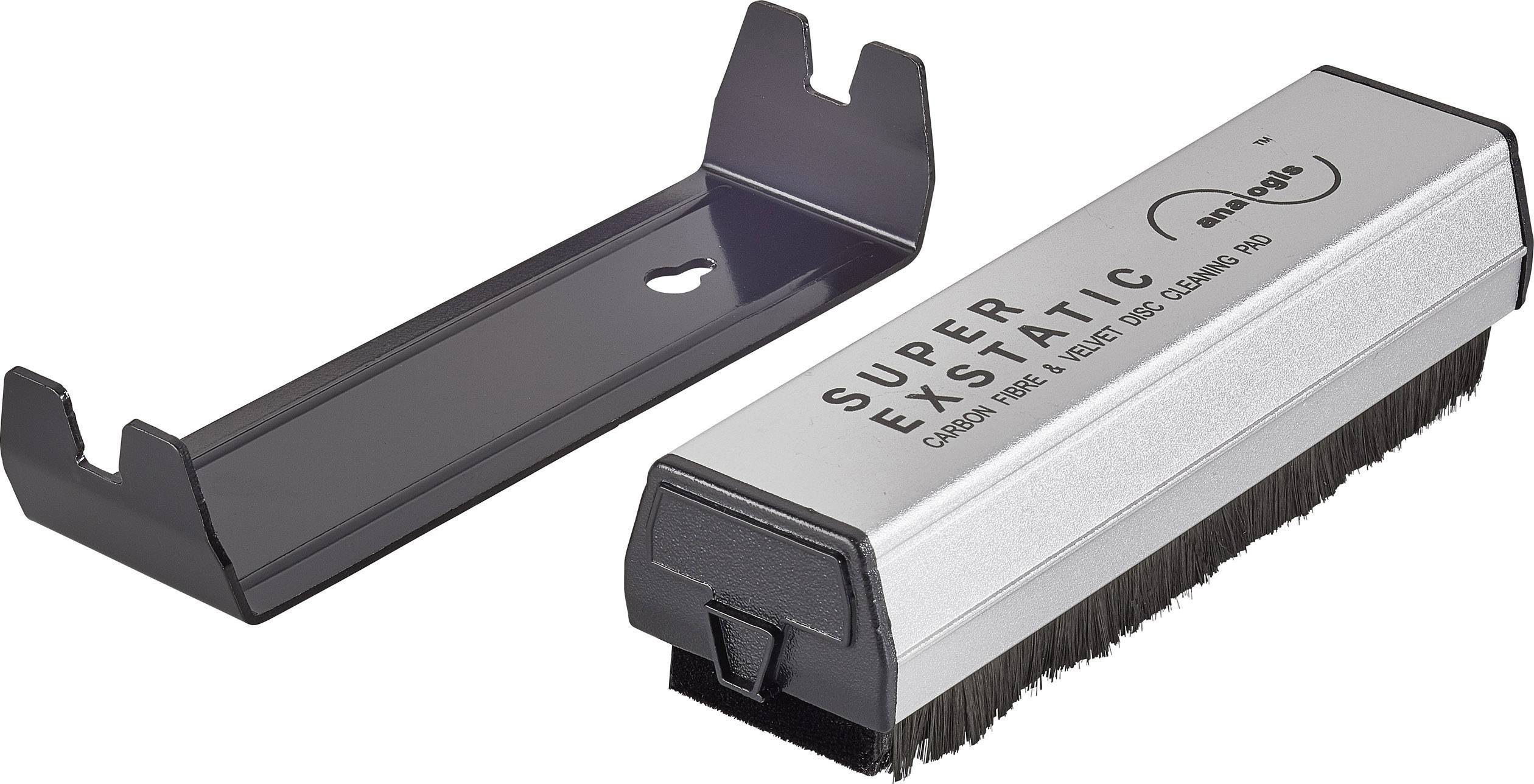 Професійна щітка для чищення вінілових платівок, вуглецевого волокна