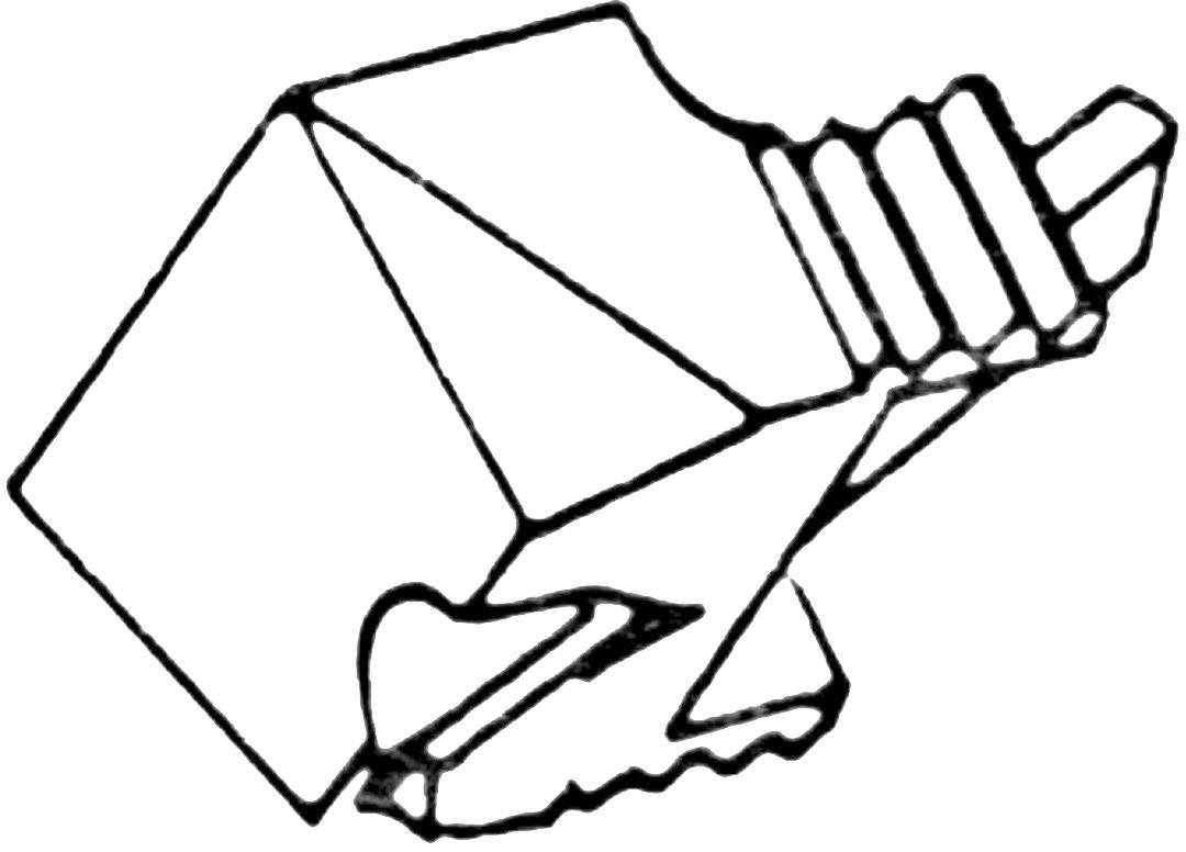 Алмазний стилус для програвача платівок, Sony ND 200 G