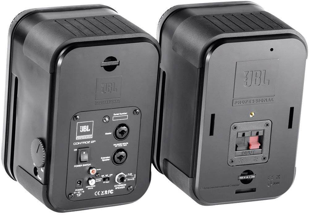 Студійні монітори, JBL Control 2 PS JBLCON2PS, 35/70 Вт, 115 дБ, 80 - 20 кГц, чорні