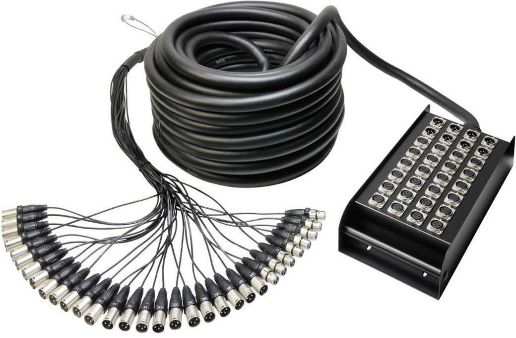 AH Cables K32C30 Kabel wielordzeniowy 30.00 m Ilość wejść:24 x Ilość wyjść:8 x