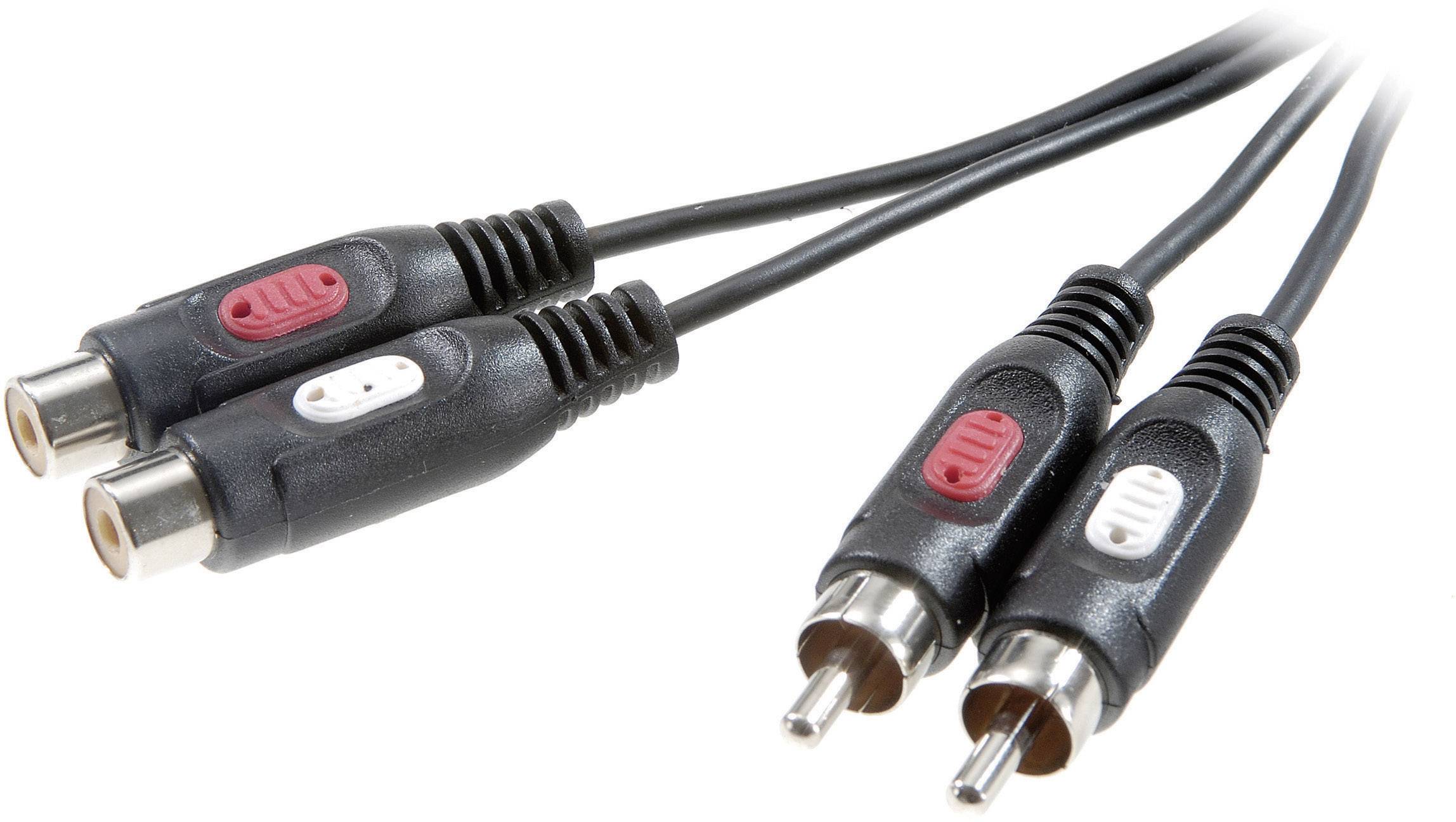 Kabel Audio, Cinch SpeaKa Professional SP-1300164, 2x Złącze M Cinch Na ...