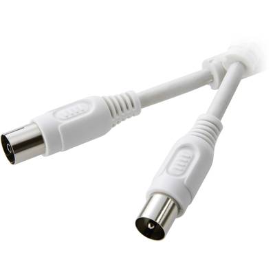 Kabel Anteny, SpeaKa Professional SP-1301540 325385, 1x złącze M antenowe 75 Ohm na 1x złącze Ż antenowe 75 Ohm, 90 dB,