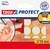 Podkładki filcowe Tesa Protect, okrągłe, 16 sztuk, extra mocne, średnica 18 mm. Odpowiednie do mebli, do ochrony podłóg.